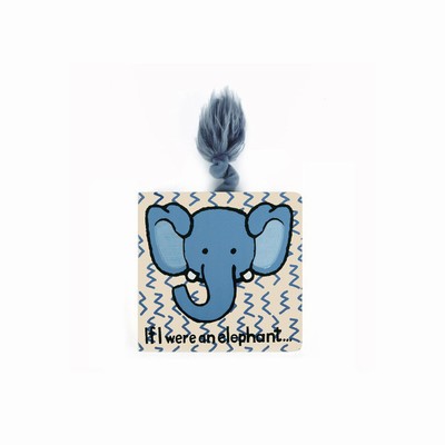 Jellycat If I Were An Elefante Board Libros | XUZM-04561